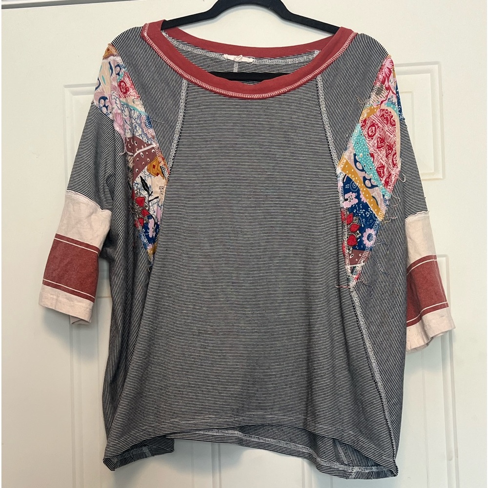 Easel brand size Large, patch work top